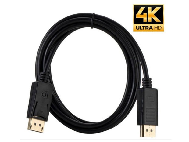 &u+ CABLE DISPLAYPORT A DISPLAYPORT 4K 1.8 MTS (3330)